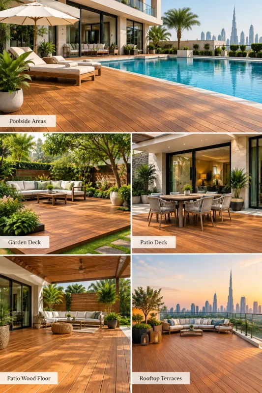 Rooftop terraces